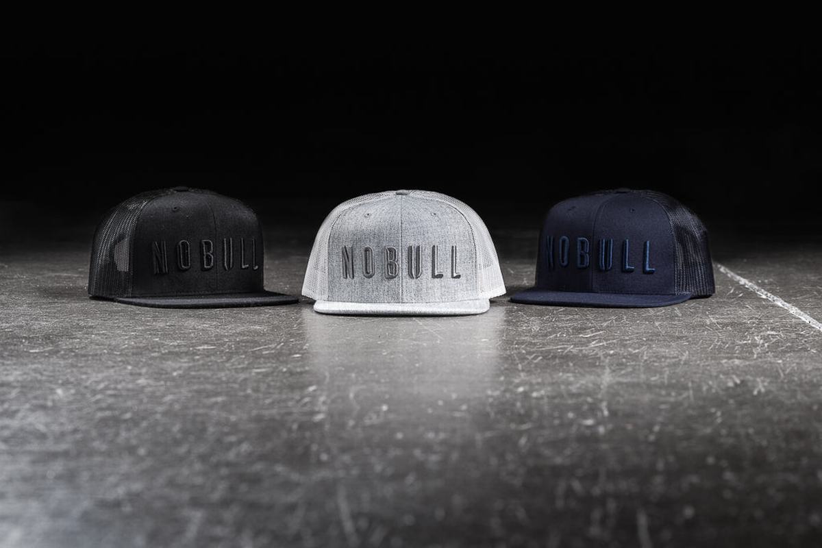 Nobull Flat-Brim Trucker Women's Hats Light Grey | Australia (PI9327)